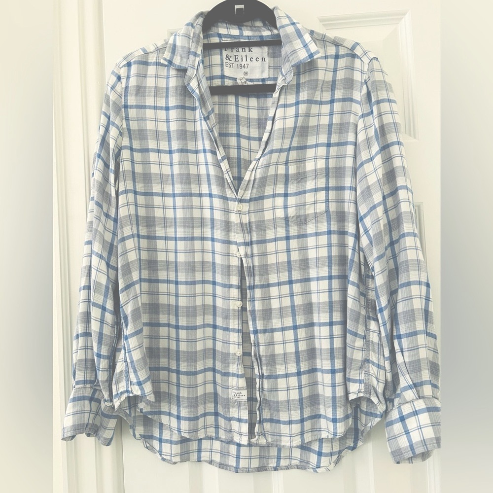 Frank & Eileen Long Sleeve Plaid Button Down